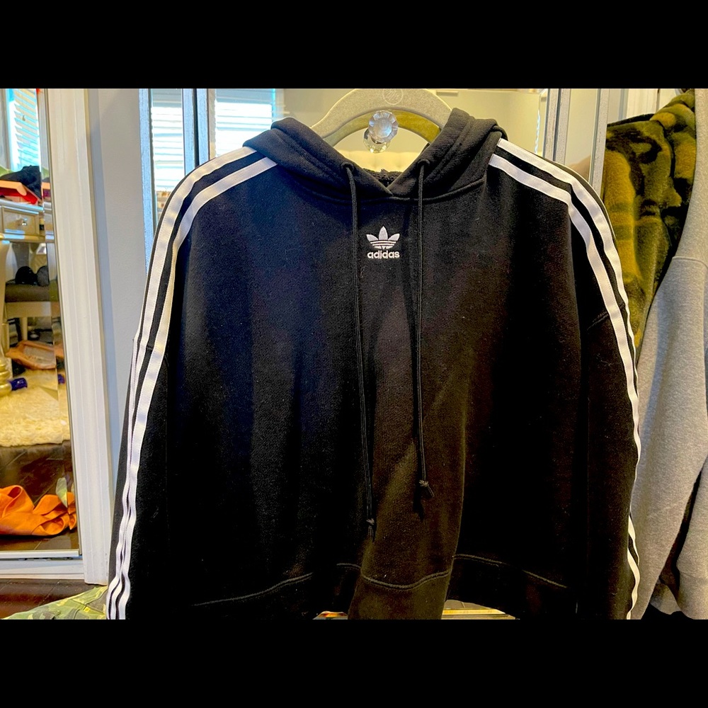 Adidas crop sweatshirt